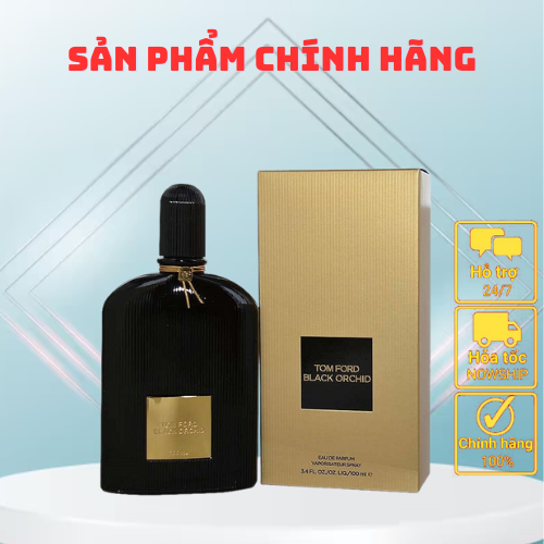 Nước Hoa Unisex [ Fullseal ] Tomford Black Orchid 100ml KIV 𝗣𝗲𝗿𝗳𝘂𝗺𝗲