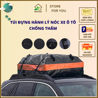 Giá Nóc Xe Ô Tô Chống Thấm Chống Nước, Cốp Nóc Ô Tô Du Lịch Sức Chứa Lớn, Túi Đựng Hành Lý Nóc Xe Dày Dặn Cao Cấp