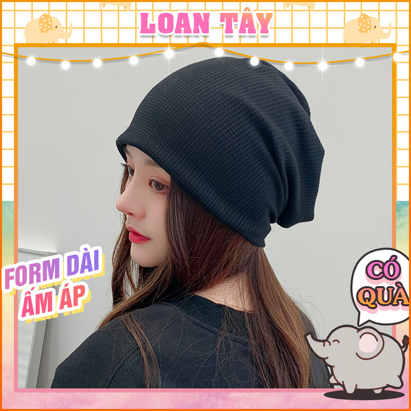 Nón Len Nam Nữ Màu Trơn Cá Tính Kiểu Hàn L2311