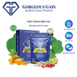 Viên Thảo Mộc GG hỗ trợ phân giải mỡ thừa, hỗ trợ giảm thèm ăn, giúp giảm cân an toàn hiệu quả với cả người cơ địa