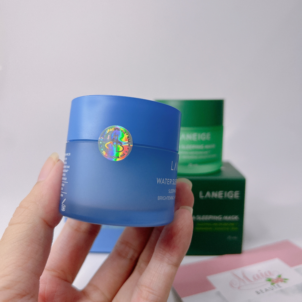 Mặt nạ ngủ Laneige Water Sleeping Mask EX và Cica Sleeping Mask EX