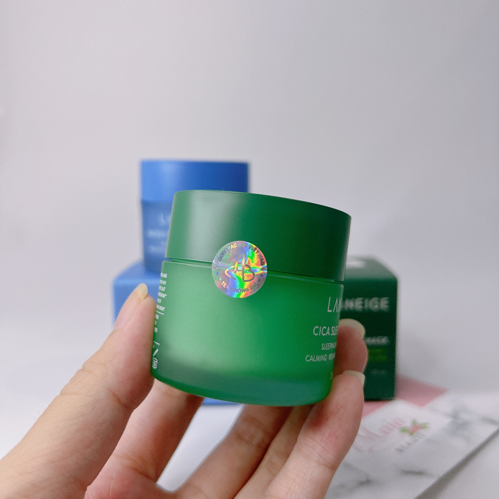 Mặt nạ ngủ Laneige Water Sleeping Mask EX và Cica Sleeping Mask EX