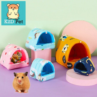  P19 Nhà ngủ cho Hamster Guinea Pig  bọ ú chuột lang  thỏ sóc chinchilla nhà ngủ ấm mềm mại cao cấp 