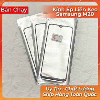 Kính Samsung M20 liền keo (ép kính)