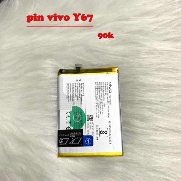 Pin Vivo Y91 / Y91C / Y81 / Y83 / Y97 / Y67 / Y11 / Y12 / Y15 / Y17 / Vivo S1 / Y21s