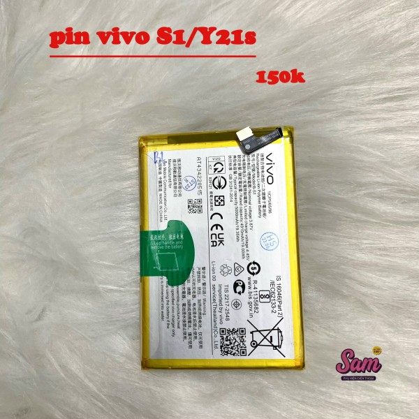 Pin Vivo Y91 / Y91C / Y81 / Y83 / Y97 / Y67 / Y11 / Y12 / Y15 / Y17 / Vivo S1 / Y21s