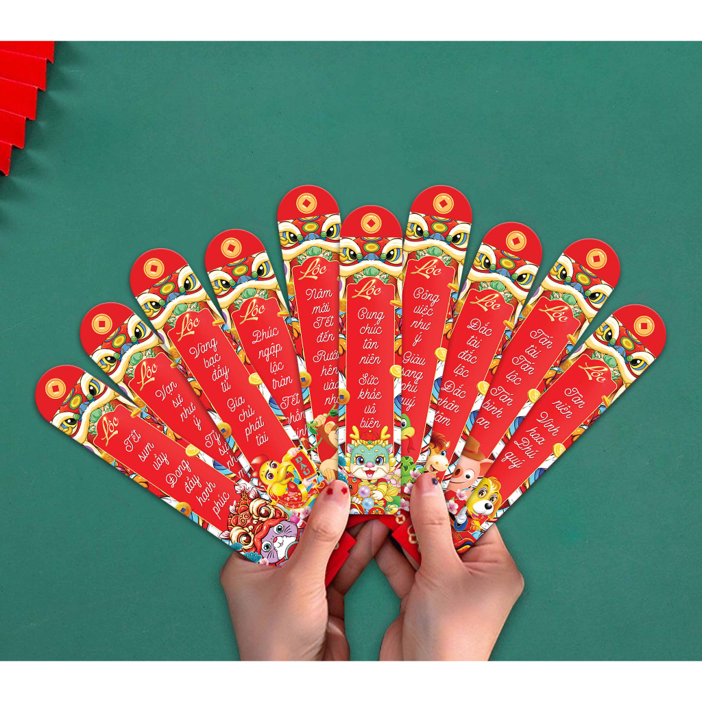 Lì xì que gieo quẻ 2024