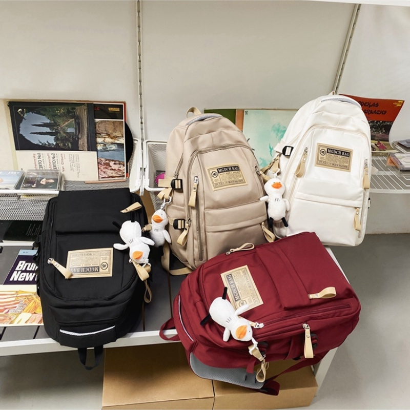 Balo Đi Học Balo boy Phố Đi Học Thời Trang Kiểu Dáng Đơn Giản Phong Cách Retro BZ008