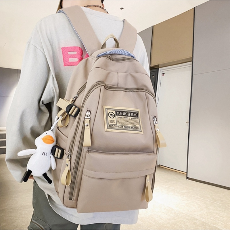 Balo Đi Học Balo boy Phố Đi Học Thời Trang Kiểu Dáng Đơn Giản Phong Cách Retro BZ008