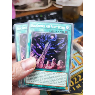 1 lá thẻ bài dark contract with patent license - mp23-en030 - common 1st edition