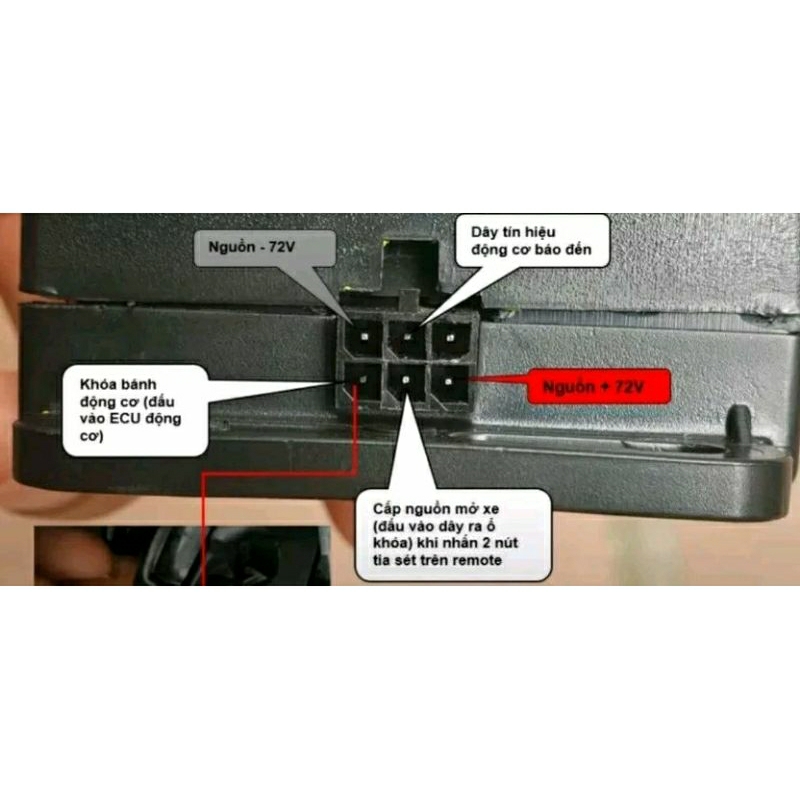 Chống trộm xe loại 1 hàng chính hãng cho anh em. 48- 72v siêu bền