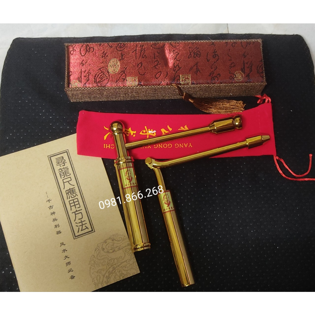 Thước tầm long đầu nhọn 16cm bằng đồng