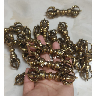 Chày kim kang bằng đồng 9,5cm mật tông tây tạng