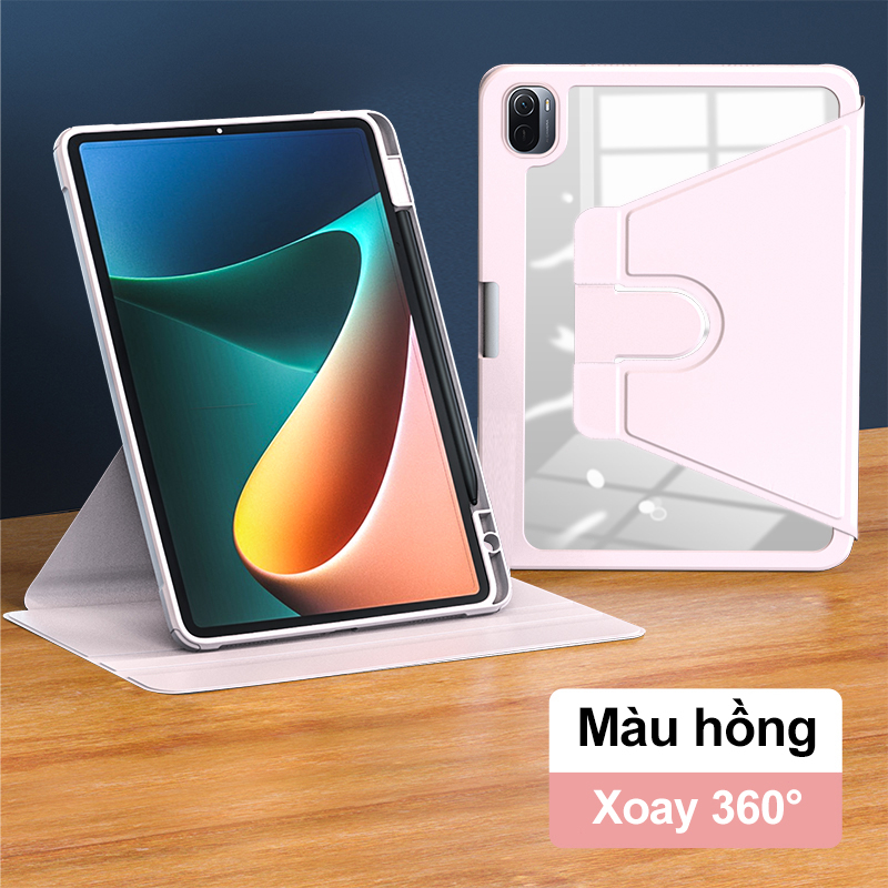 Bao da Goojodoq Cho Xiaomi Pad 5 6 Pro Ốp Lưng Mi Pad Có Khe Cắm Bút Bảo Vệ Máy Tính Bảng 11Inch Thông Minh Cho Trẻ Em