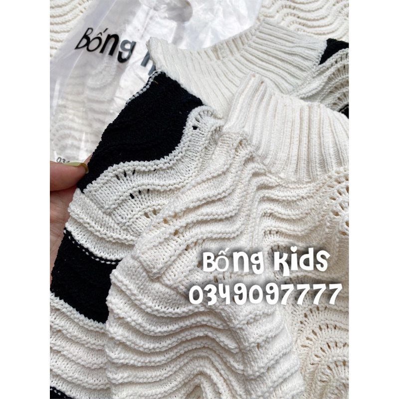 Áo Len Nữ Gân Sóng CHENILLE ZA