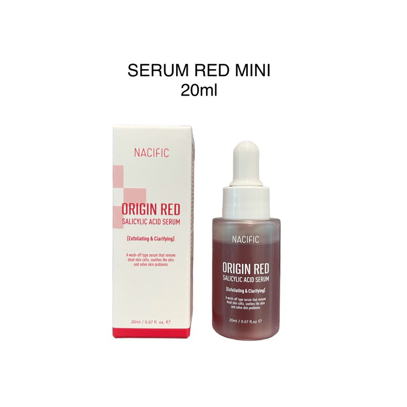 Tinh chất Tẩy Da Chết Hoá Học Dịu Nhẹ Nacific Origin Red Salicylic Acid Serum 20ml