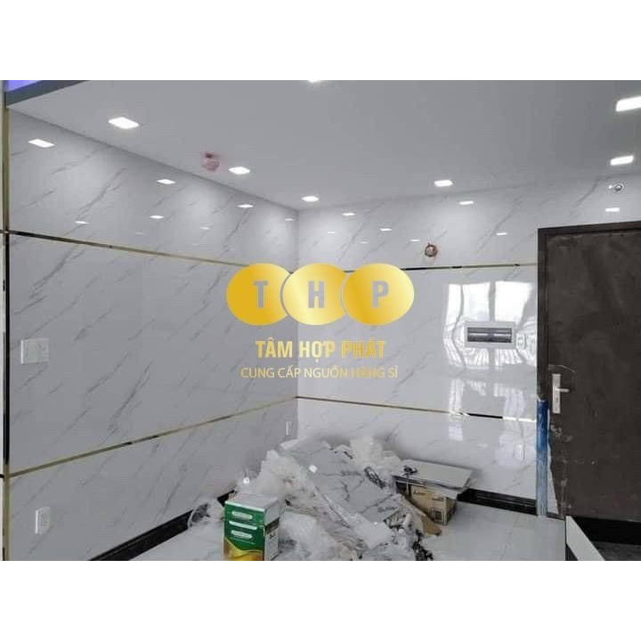 Xốp pvc giả đá thạch anh cao cấp THP ,miếng tấm nhựa dán tường giả gạch men giá rẻ dễ lau chùi