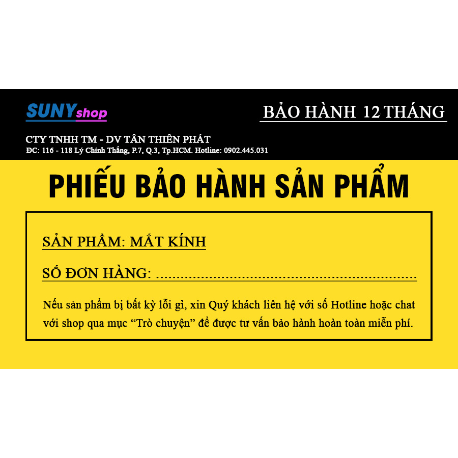 Kính cận có độ sẵn 0 đến 6 độ nam nữ mắt tròn kim loại màu bạc, vàng hồng, đen 7K2999. Tròng chống ánh sáng xanh, tia UV