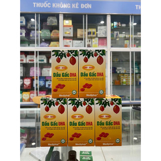 Dầu Gấc Mediphar DHA - Chai 100 viên