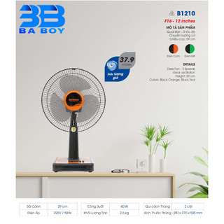 Quạt bàn b3 senko b1210 - hàng chính hãng