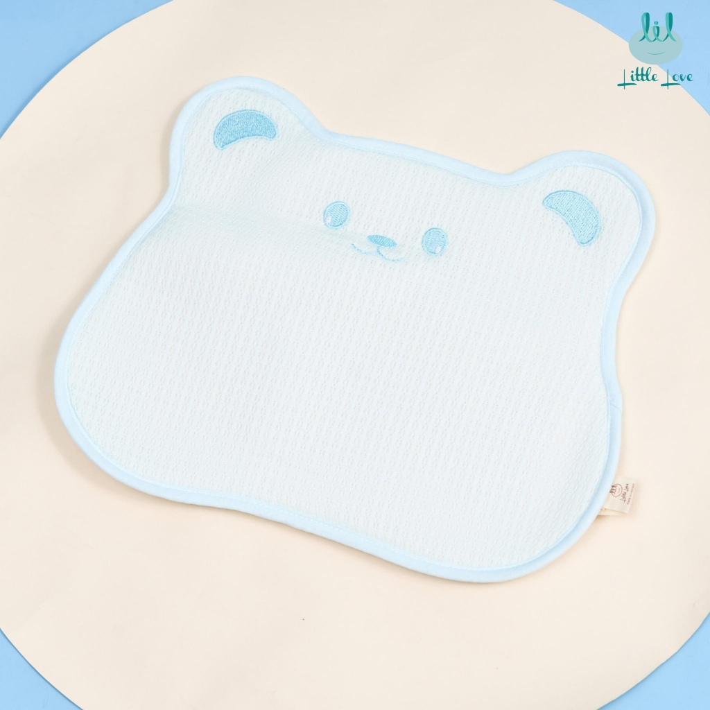Gối lưới lỗ thoáng Lttile Love cho bé sơ sinh Lunakidsbaby