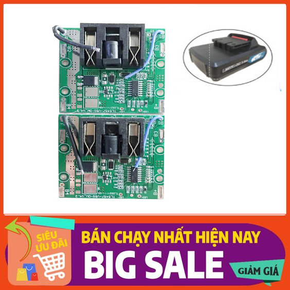 Mạch sạc bảo vệ pin 21v cho máy khoan pin 21v 5s (mẫu 3)