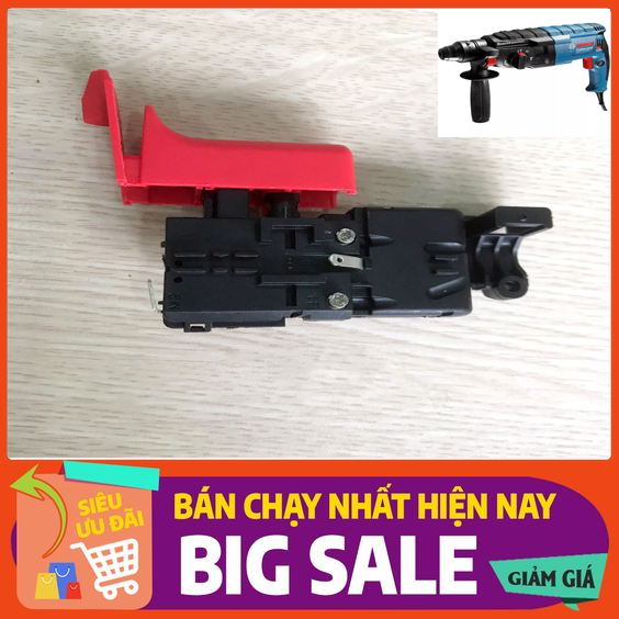Công tắc máy khoan bê tông Bosch 2-26, phụ tùng linh kiện máy khoan Bosch GBH 2-26 DRE