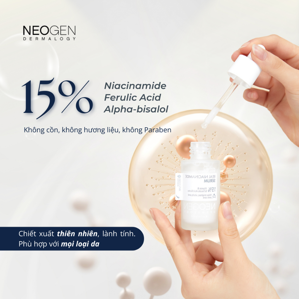 Serum Dưỡng Sáng Da Thu Nhỏ Lỗ Chân Lông Neogen Dermalogy Real Niacinamide Firming 10ml