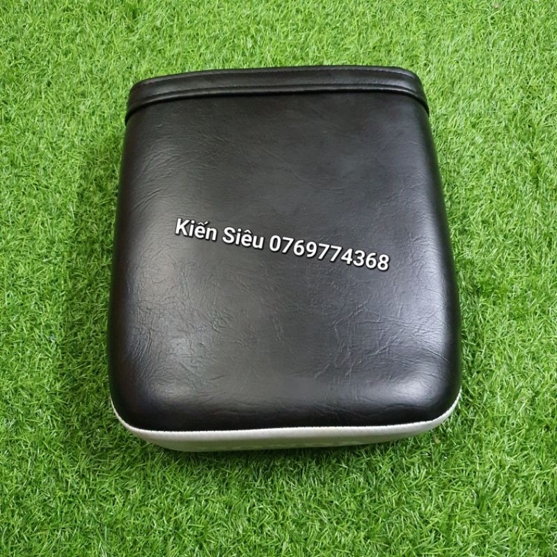 Bộ yên xe cub 88Fi phù hợp cub 81 86 82 DD 92 Custom màu đen xám da Mã Lai