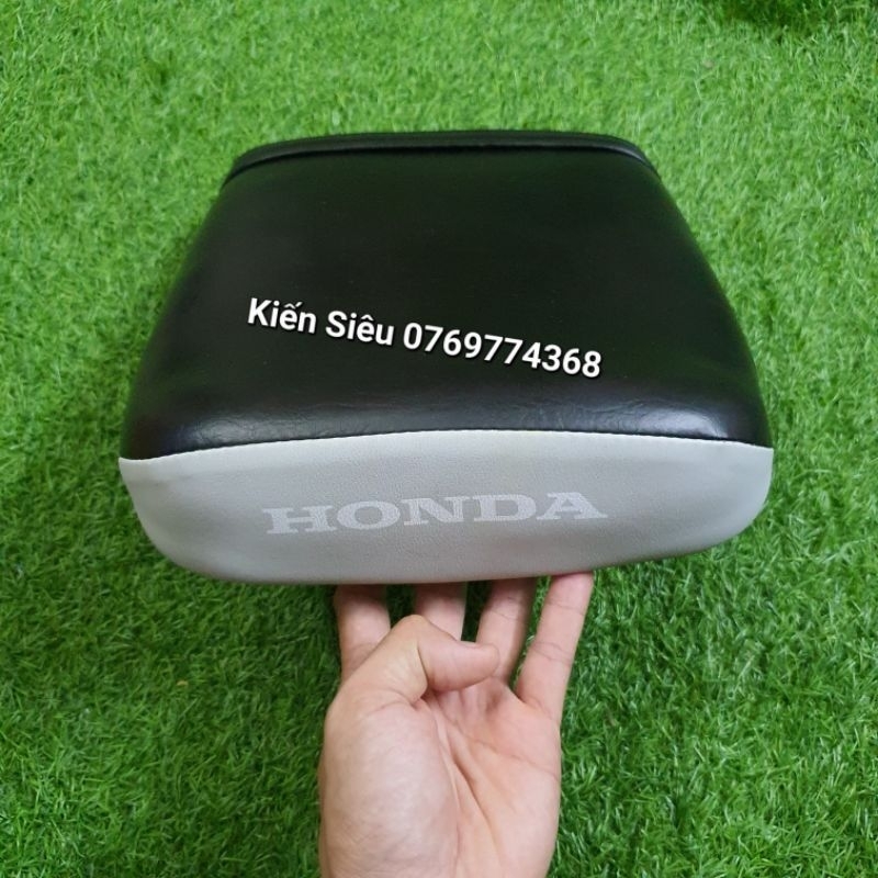 Bộ yên xe cub 88Fi phù hợp cub 81 86 82 DD 92 Custom màu đen xám da Mã Lai