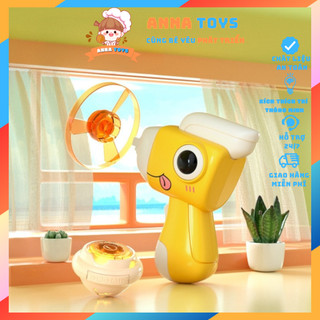 Đồ chơi chong chóng anna toys đồ chơi con quay chong chóng phát sáng .đồ chơi đĩa bay hình khủng long con quay phát sáng