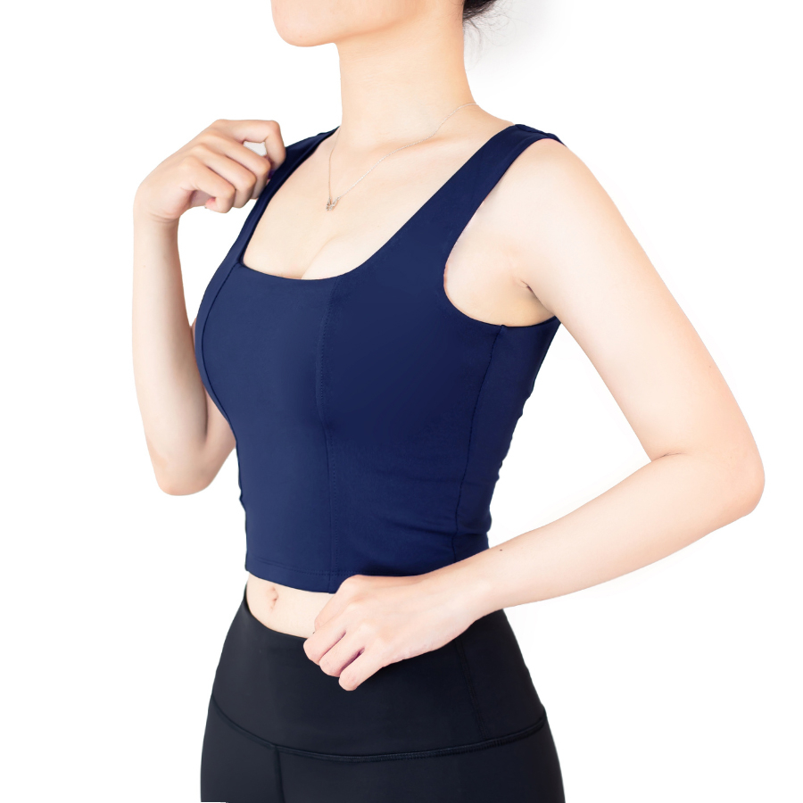 Áo Bra Croptop Thể Thao Reeta Có Mút Định Hình Nâng Ngực Tập Gym, Yoga, Aerobic Thoáng Khí, Co Dãn - A2248