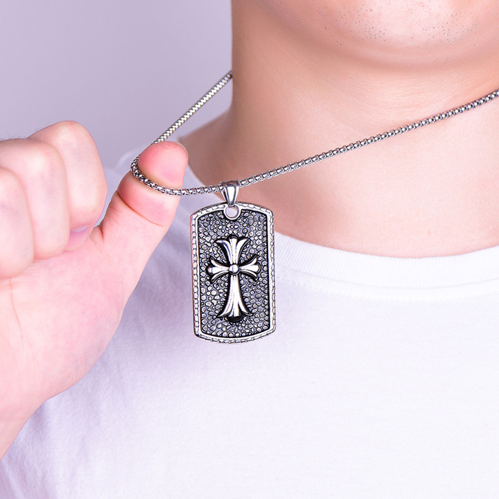 Mặt dây chuyền thánh giá INOX Chrome Heart nhiều mẫu