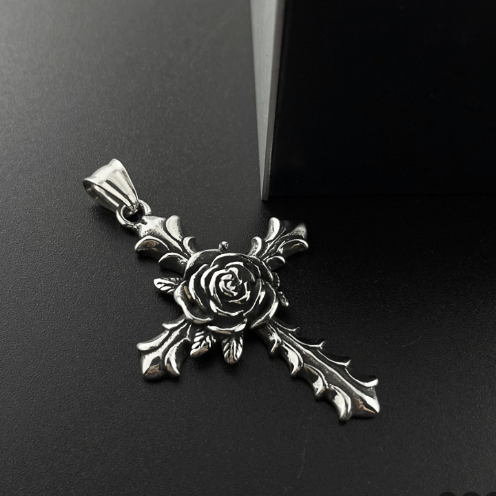 Mặt dây chuyền thánh giá INOX Chrome Heart nhiều mẫu