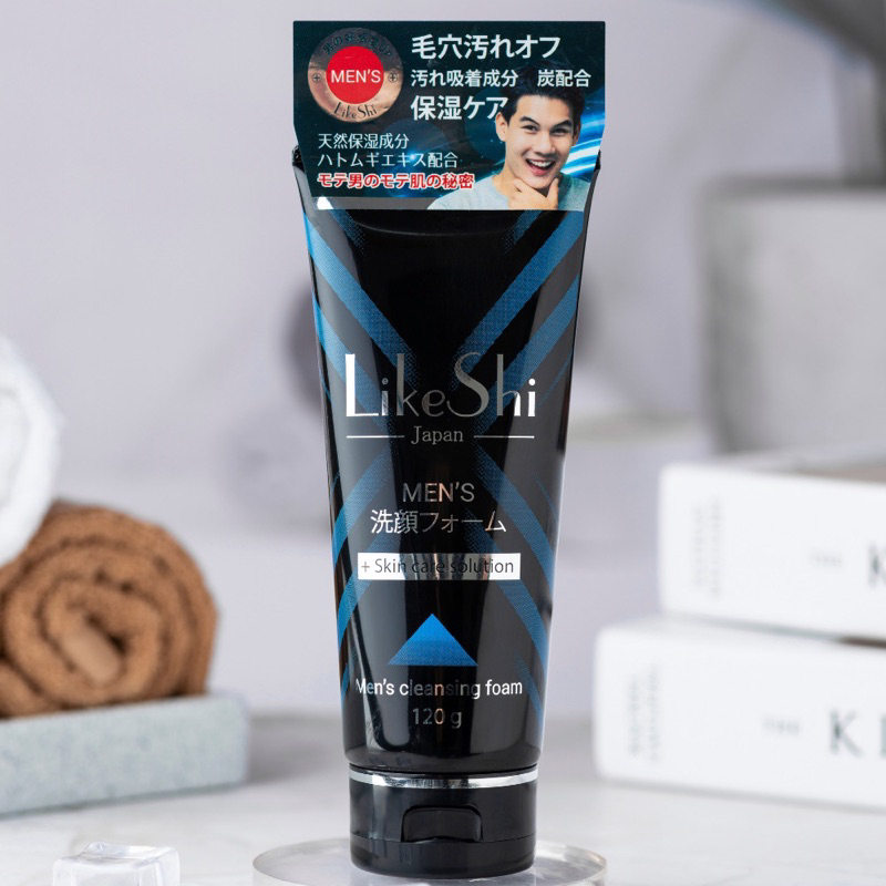 Sữa rửa mặt nam, thải độc, ngăn chặn quá trình lão hóa da hiệu quả, 120g.