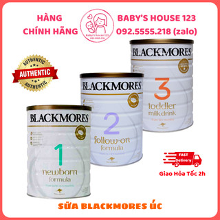 Sữa BLACKMORES Úc Số 1 2 3 - Sữa Bột Công Thức Hộp 900gr