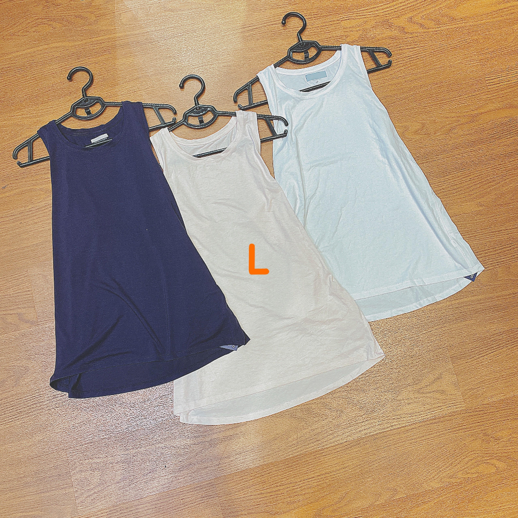 SALE 30K - áo tanktop Atheta trắng size L