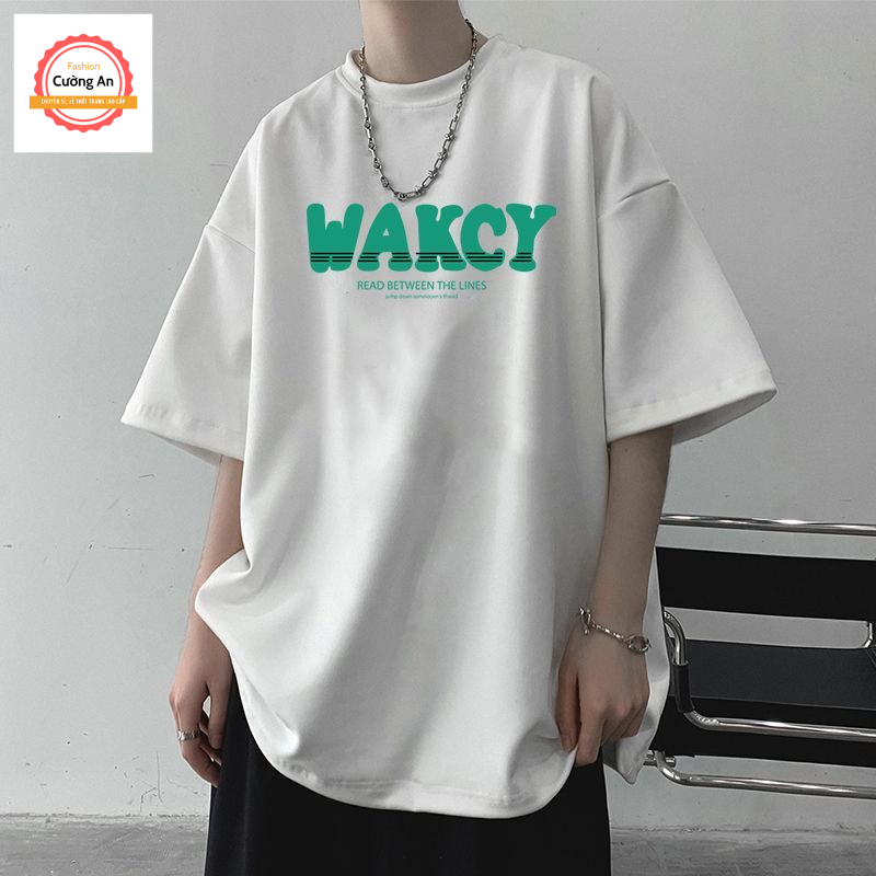 Áo thun nam, áo phông nam tay ngắn, tay lỡ cổ tròn chất cotton dày dặn thoáng mát  ATN045 - Cường An Fashion