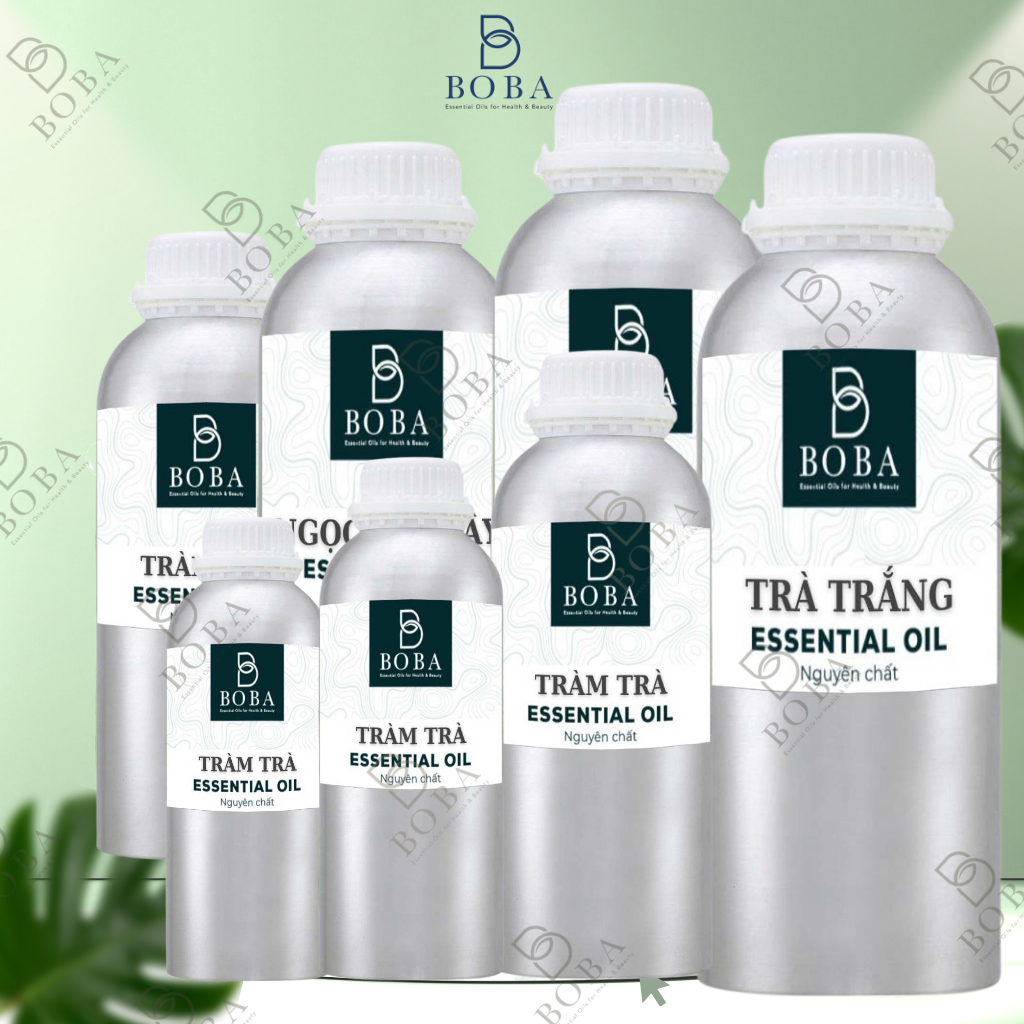 (HCM) Tinh Dầu Lít Nhập Ấn Khuếch Tán Hương Thơm, Xông Phòng, Thư Giãn, Kiếm Soát Mùi - BOBA NATURALS