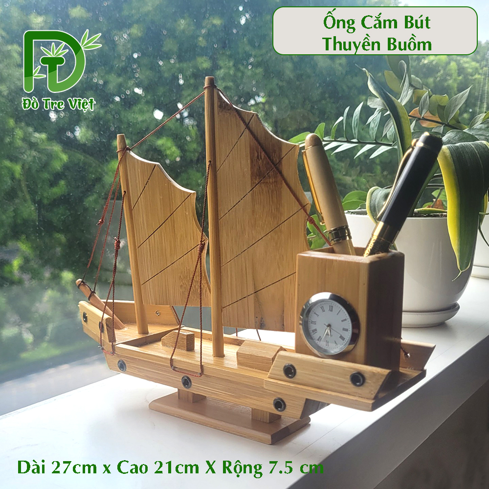 Ống cắn bút hình thuyền buồm