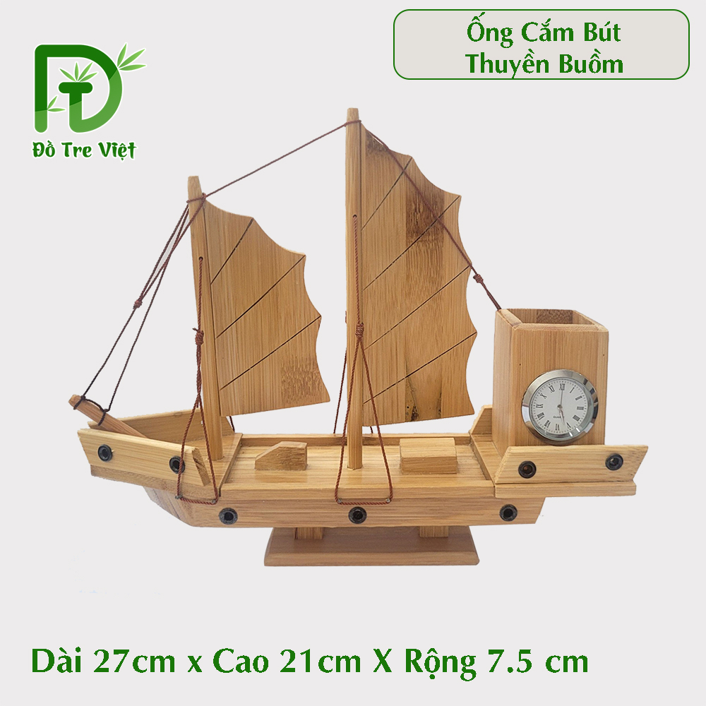 Ống cắn bút hình thuyền buồm