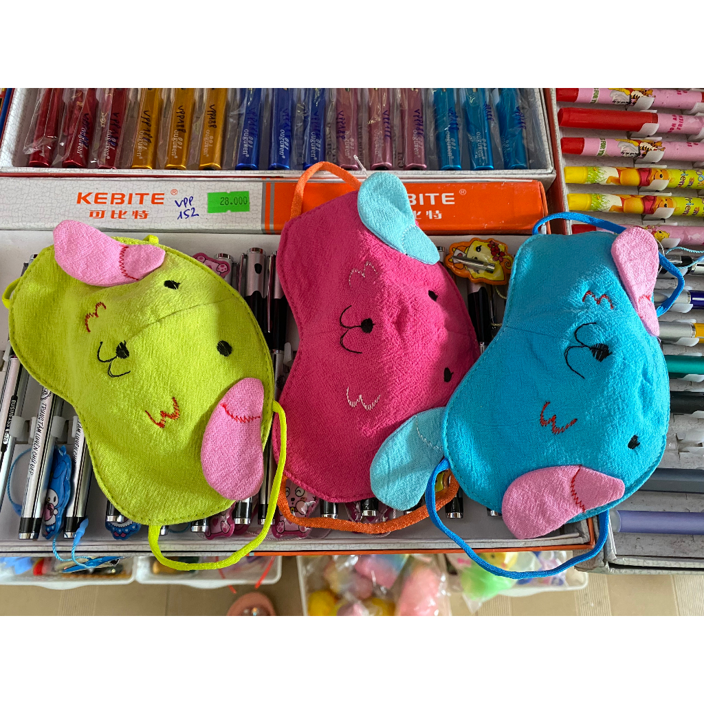 Khẩu trang cute cho bé 1-3 tuổi
