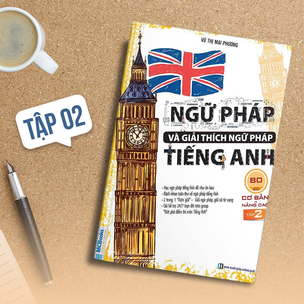 Sách Ngữ Pháp Và Giải Thích Ngữ Pháp Tiếng Anh Cơ Bản Và Nâng Cao (Combo/lẻ tùy chọn)