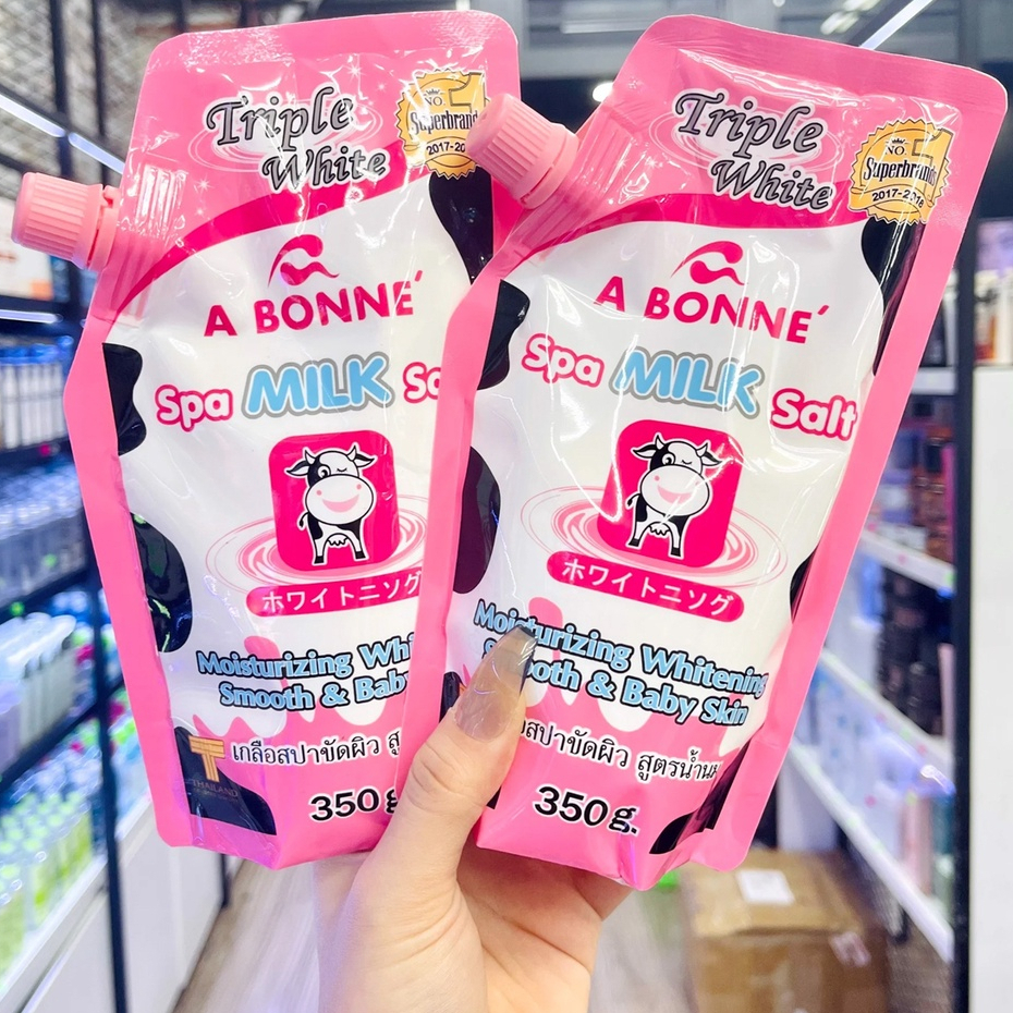 Muối Tắm Tẩy Tế Bào Chết Cơ Thể A Bonne (350g)