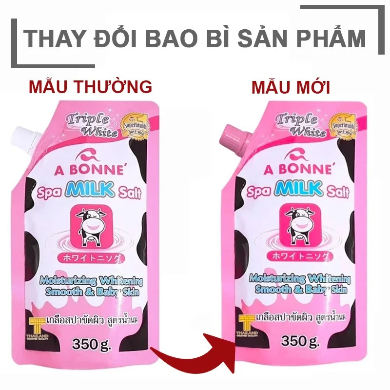 Muối Tắm Tẩy Tế Bào Chết Cơ Thể A Bonne (350g)