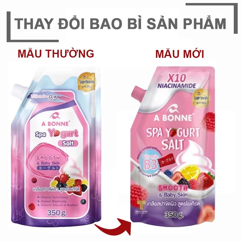 Muối Tắm Tẩy Tế Bào Chết Cơ Thể A Bonne (350g)