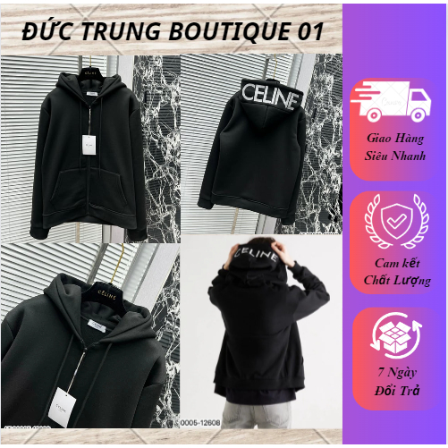 Áo Hoodie Mix Túi Bụng Họa Tiết Chữ HOTTREND 2023