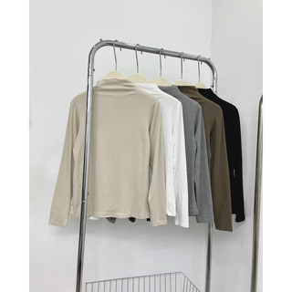Áo thun dài tay cổ leo 3 phân the.sweaterweather TSW