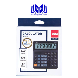 Máy tính 12 số cỡ trung deli - em01120