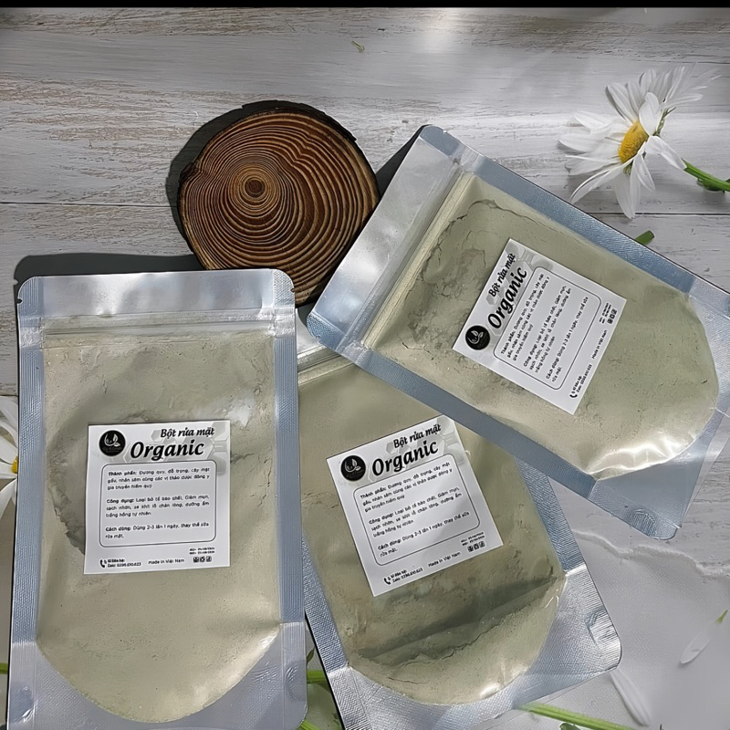 Bột rửa mặt Organic 100% thành phần từ thiên nhiên handmade | BigBuy360 - bigbuy360.vn
